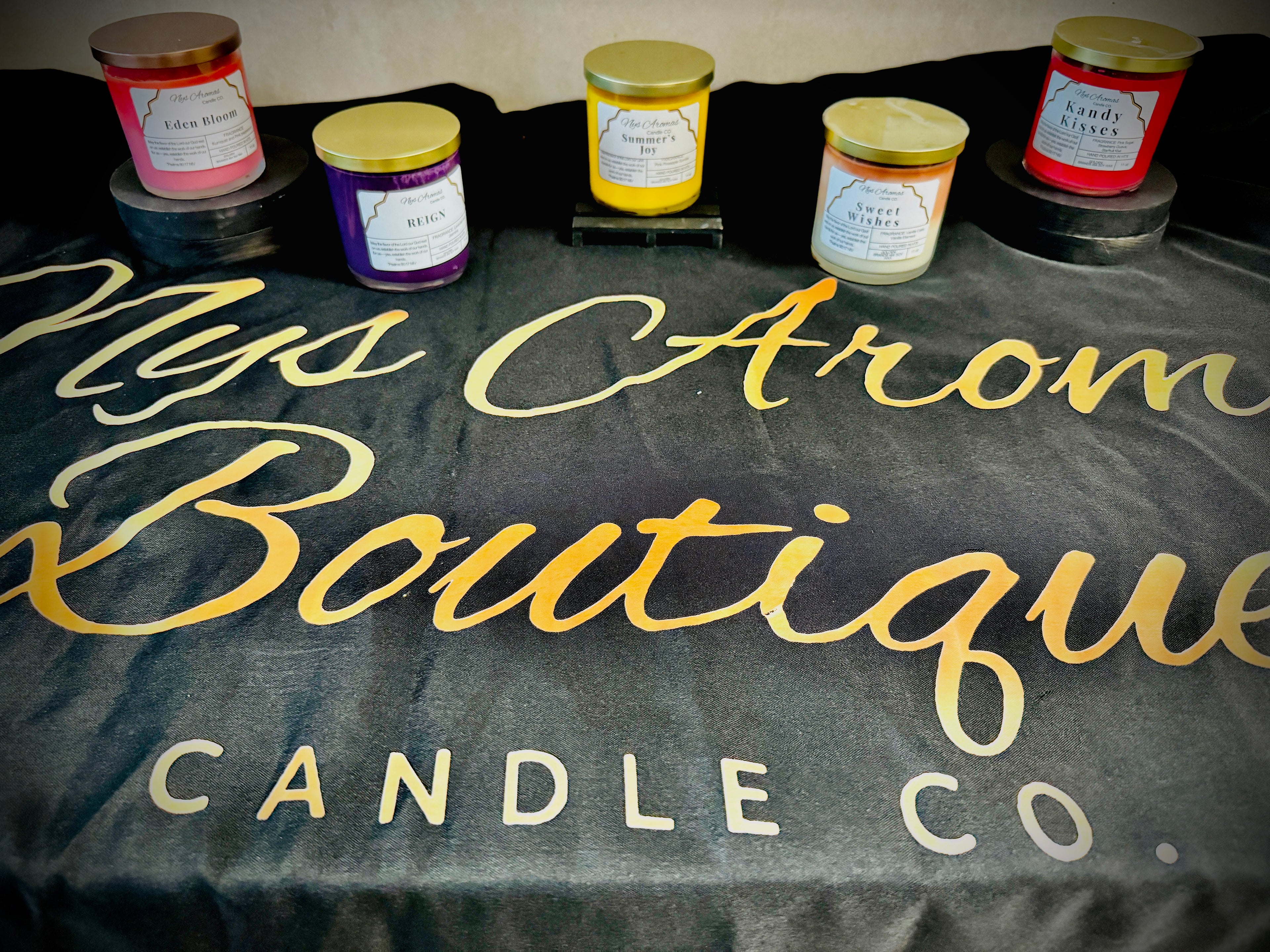 Nys 11oz Marbled Candles