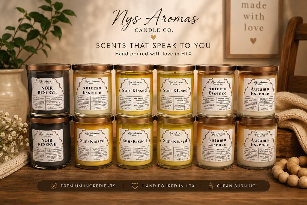 Nys 11oz Marbled Candles