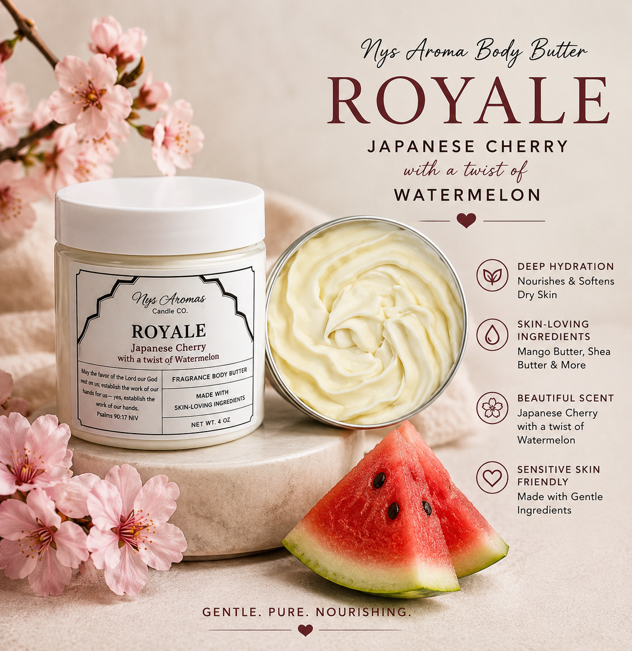 Nys Aroma Whipped  Body Butter